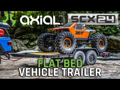 1/24 SCX24 SCX24 Flat Bed Vehicle Trailer