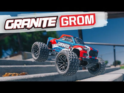 1/18 GRANITE GROM 4x4 SMART Small Scale MT Blue  (Includes battery and charger)