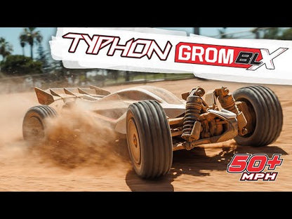 1/12 Typhon GROM Brushless 4x4 Buggy Blue (Includes battery and charger)