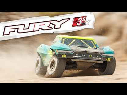 1/10 FURY 2wd 223S BLX Brushless RTR: Blue