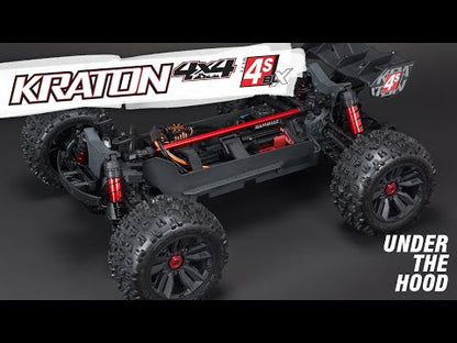 1/10 Kraton 4x4 4S BLX  Speed MT (Requires battery & charger): Red