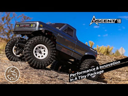 1/18 Ascent 4WD Rock Crawler Gray