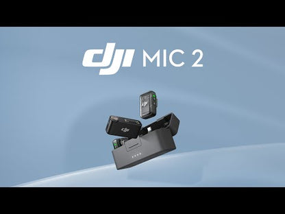 DJI Mic 2 Wireless Microphone Sys/Recorder (2TX, 1RX, Charge Case)