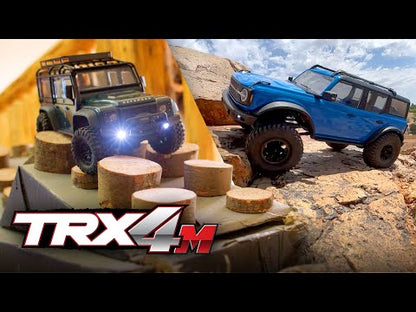 1/18 TRX-4M 4x4 Ford Bronco, RTR, (Area 51) Blue