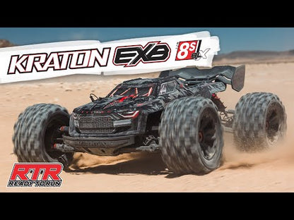 1/5 KRATON 4X4 8S BLX EXB Speed Monster Truck: Black