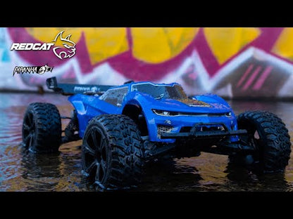 1/10 Piranha TR10 Brushed 2WD Electric Truggy Blue