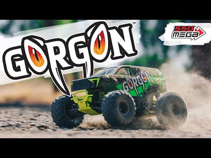 1/10 GORGON 4X2 Monster Truck Kit (includes battery and charger): Black