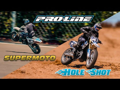 1/4 Supermoto Tire Front MTD Black Wheel: PM-MX