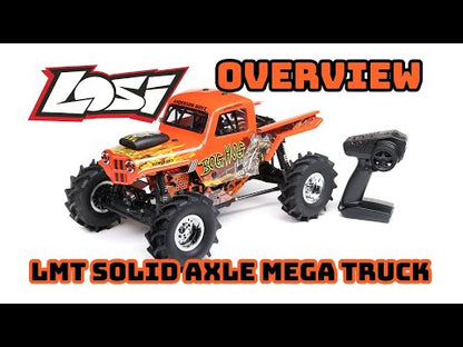 1/10 LMT 4X4 Solid Axle Mega Truck Brushless RTR, King Sling (Requires battery & charger) Green