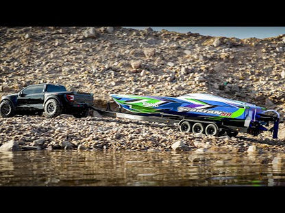 Spartan: SR 36" Brushless Race Boat Green