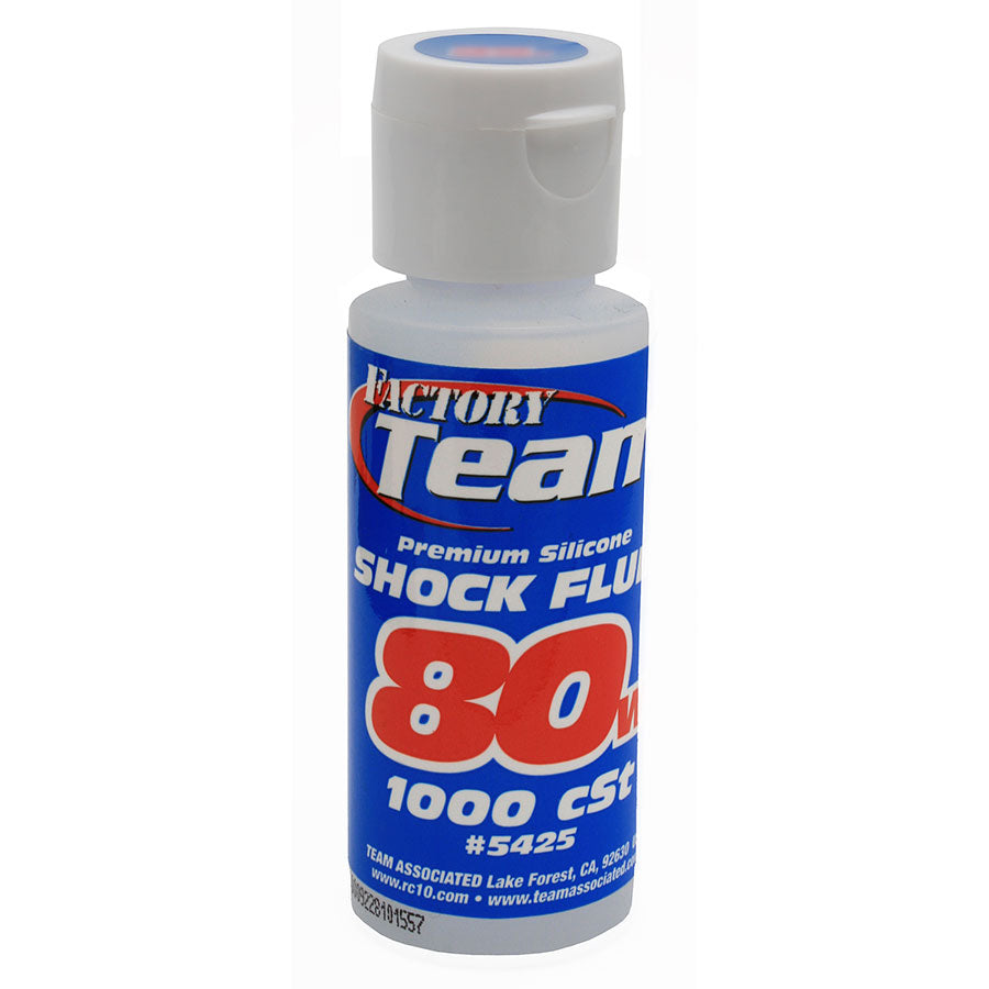 Factory Team Silicone Shock Fluid, 80Wt (1000 cSt) 2oz