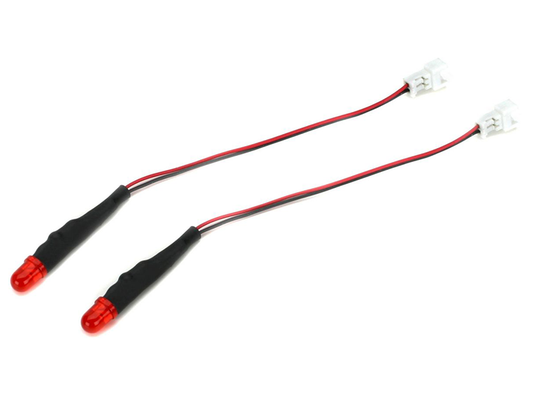 Red LED Solid (2) Universal Light Kit