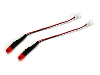 Red Led Flashing (2) Universal Light Kit