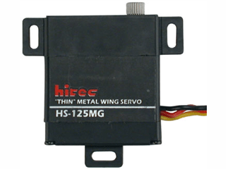 HS-125MG Thin Standard Analog Metal Gear Wing Servo