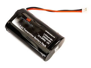 2 Cell 2000mAh 7.4V<br>TX Battery: DX9,DX7S,DX8