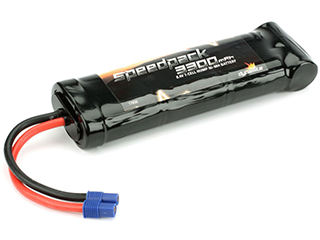 7 Cell 3300mAh 8.4V NiMh Flat: EC3