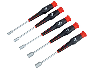 Metric Nut Driver Assortment: 5 pc