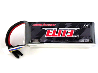 5 Cell 5000mAh 18.5V 55C LiPo