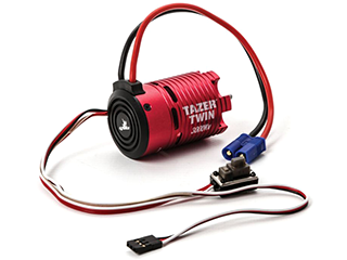 Tazer Twin 540 Brushless Motor<br>ESC Combo: 2WD,3000kv(SO)