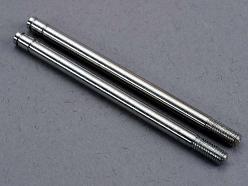 Shock Shafts, Steel, Chrome Finish (Xlong) (2): 2765