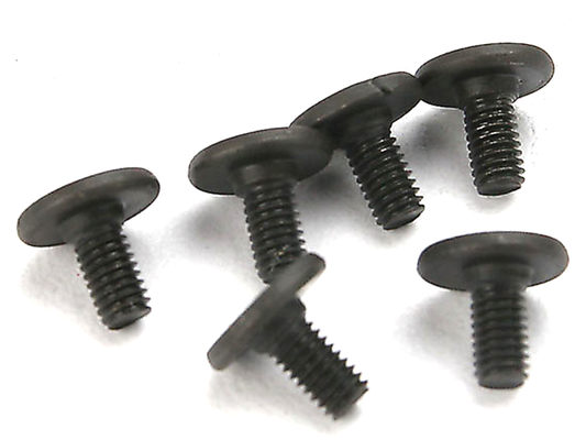 Screws, 3x6mm flathead machine (hex drive) (6): 3932