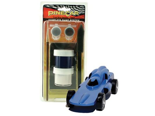 Pine Car Complete Paint System, Cool Blue