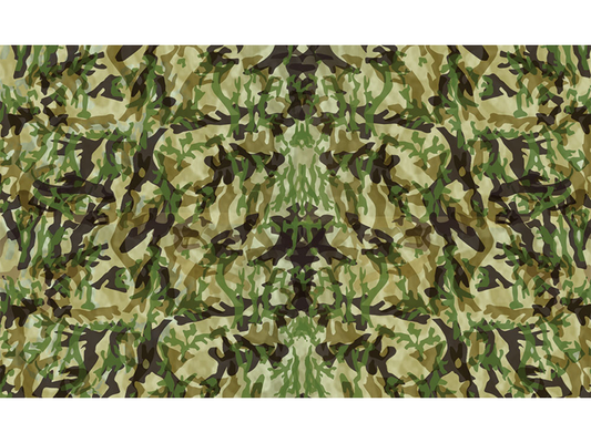 Pine Car Custom Body Skin Camouflage