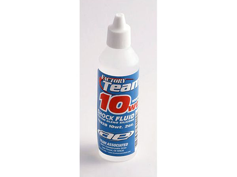 Factory Team Silicone Shock Fluid, 10Wt (100 cSt) 2oz