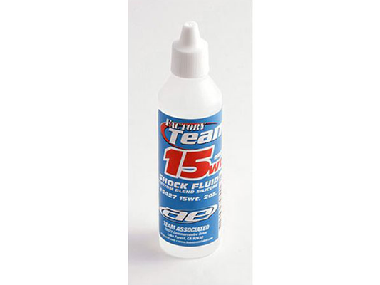 Factory Team Silicone Shock Fluid, 15Wt (150 cSt) 2oz