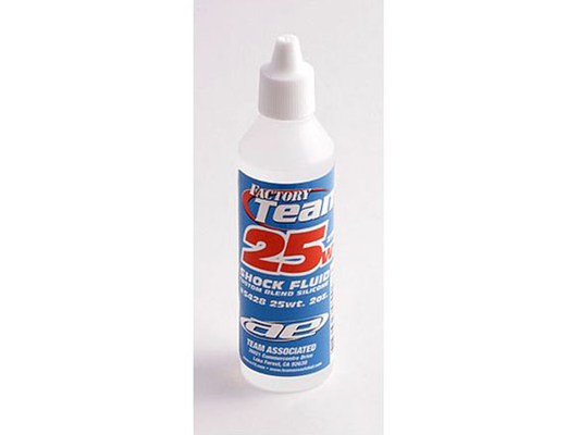 Factory Team Silicone Shock Fluid, 25Wt (275 cSt) 2oz