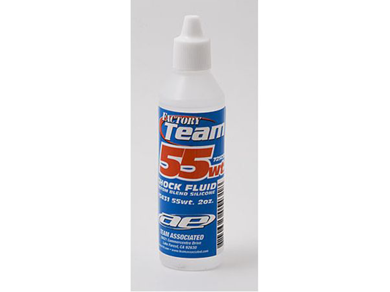 Factory Team Silicone Shock Fluid, 55Wt (725 cSt) 2oz