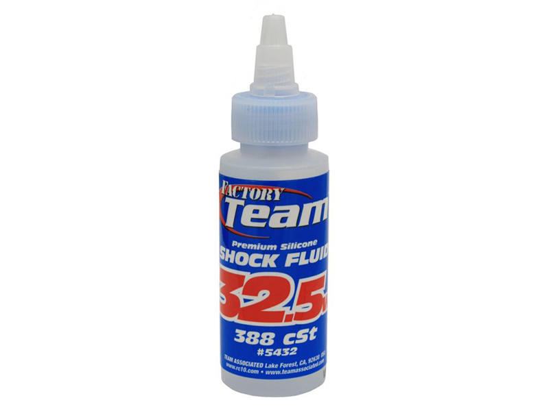 Factory Team Silicone Shock Fluid, 32.5Wt (388 cSt) 2oz