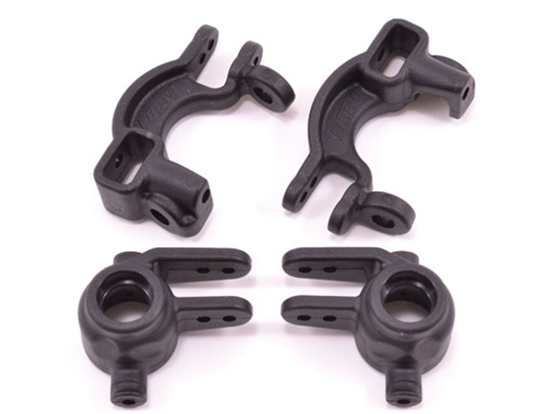 Caster & Steering Block Black 4x4: RPM73592