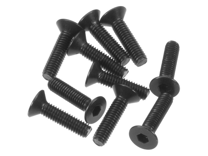 Flat Head Screw 3x12mm (10): AR722312