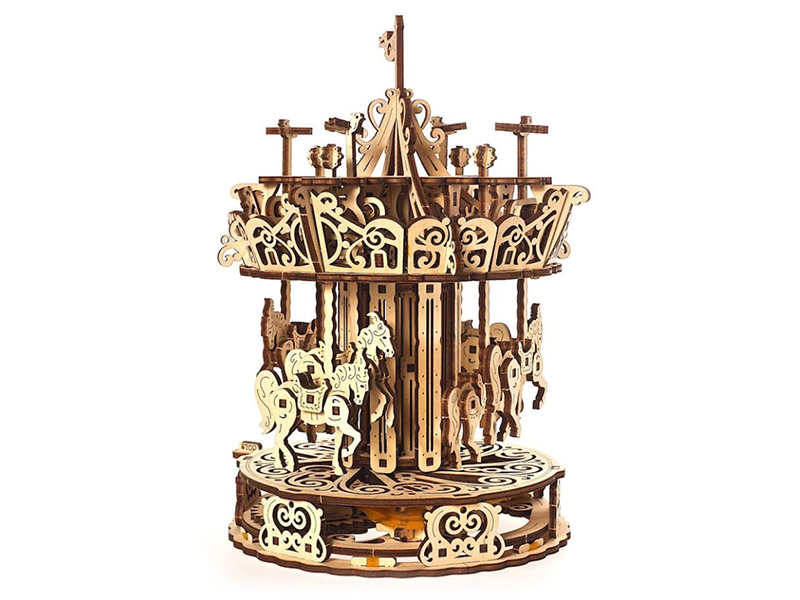 UGears Carousel Wooden 3D Model