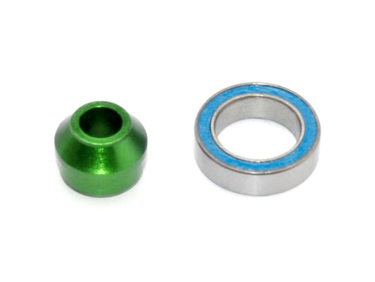 Bearing Adapter Aluminum, Green: 6893G