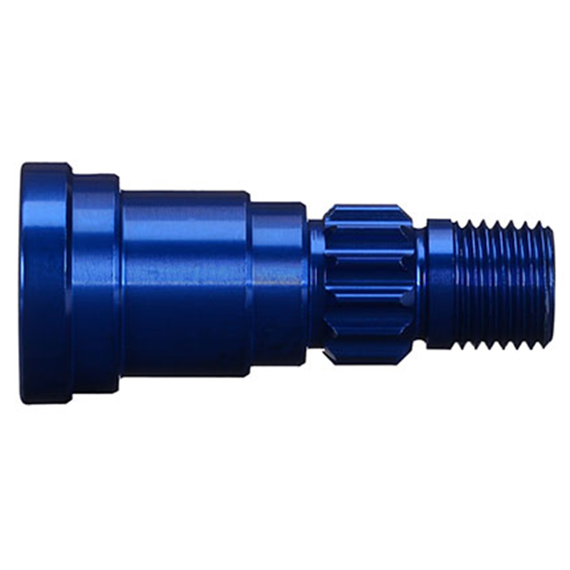 Stub Axle, Aluminum (Blue Anodized) (1): 7768