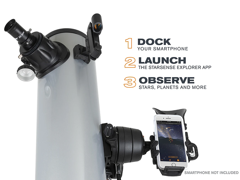 StarSense Explorer DX 130AZ Smartphone App-Enabled Newtonian Reflector