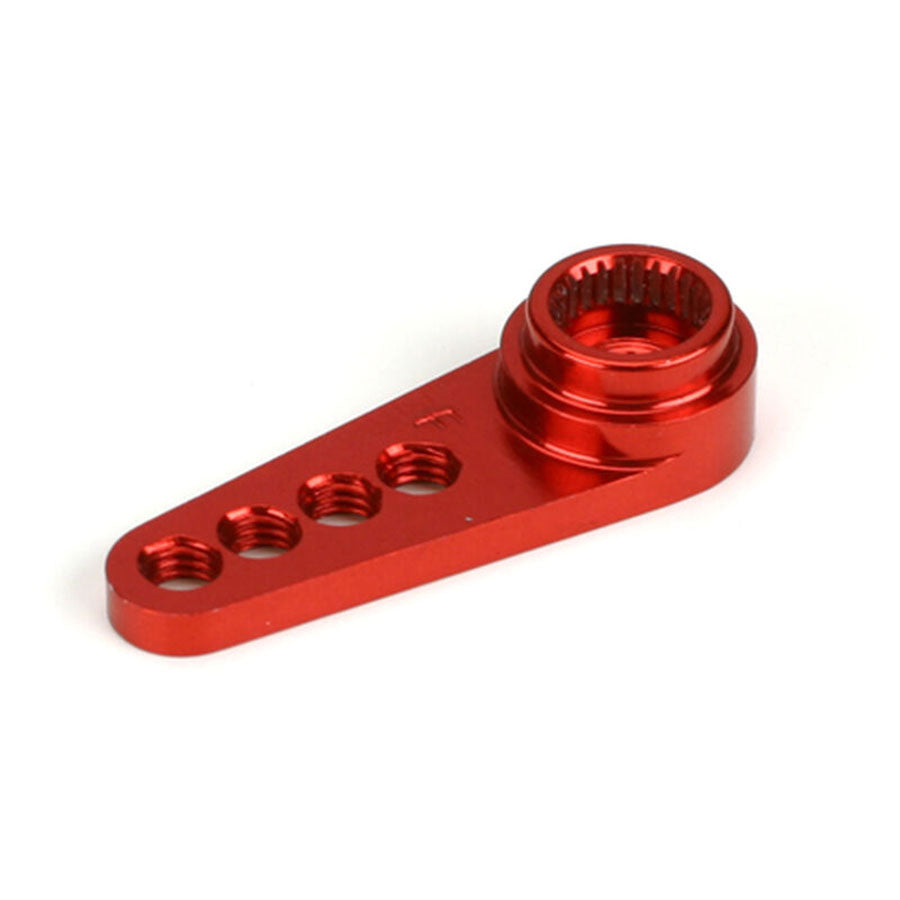 1/2 Machined Alum Servo Arm: 25T Fut Red