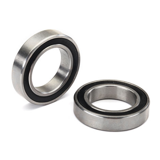 Ball Bearing, Black Rubber Sealed (20x32x7mm) (2) 5196A