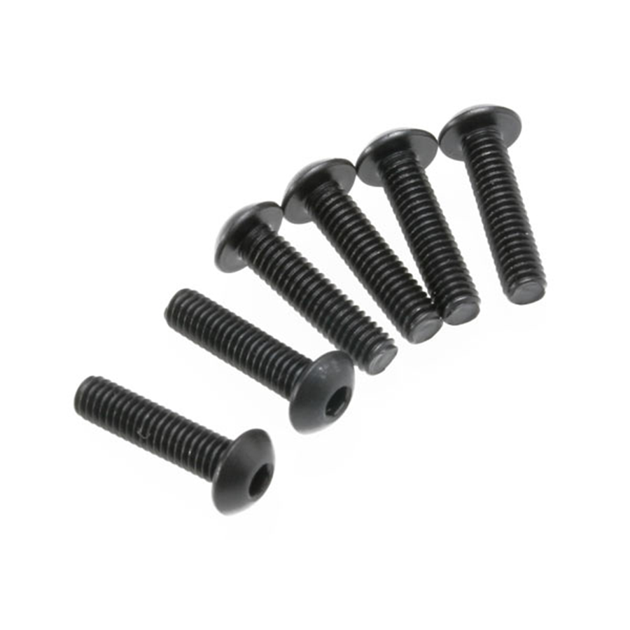 Screws, 4x16mm Button Head Machine (Hex Drive) (6): 3933