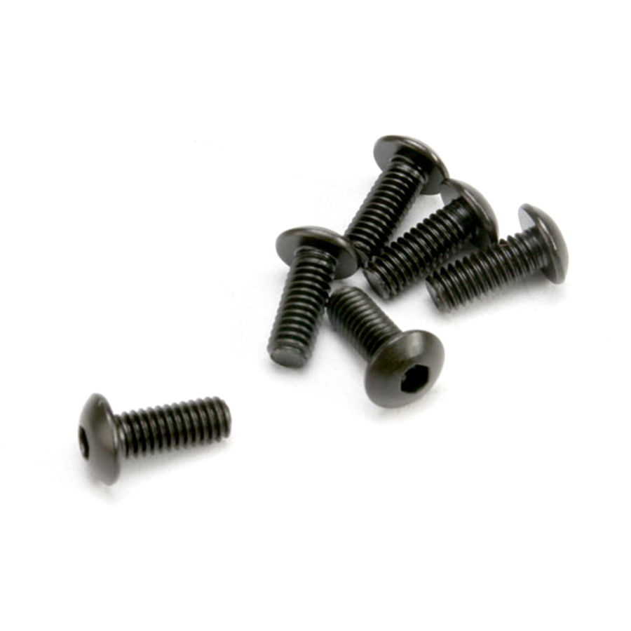 Screws, 4x10mm Button Head Machine (Hex Drive) (6) 3936