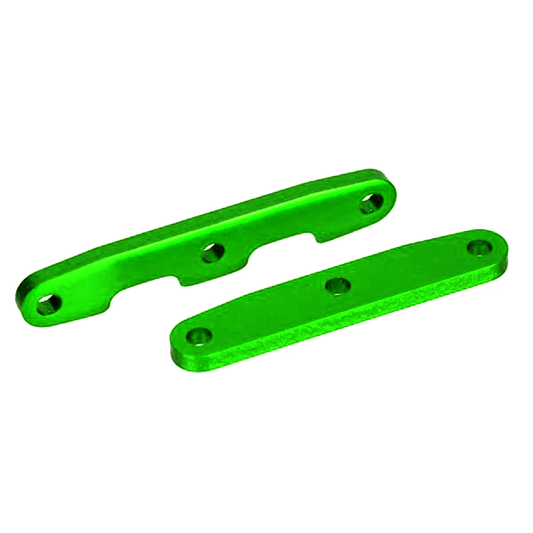 Alum Front & Rear Bulkhead Tie Bars, Green: SLH 4x4