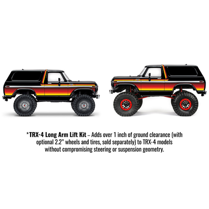 Long Arm Lift Kit, TRX-4®, Complete: 8140