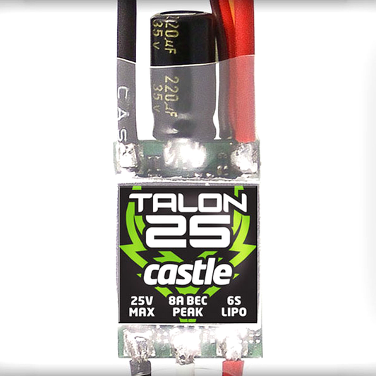 Talon 25-Amp 25V ESC with 8-Amp BEC