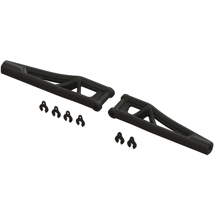 Front Upper Suspension Arms 120mm (Pair): ARA330655