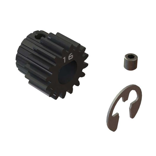 16T Mod1 Safe-D8 Pinion Gear: ARA311036