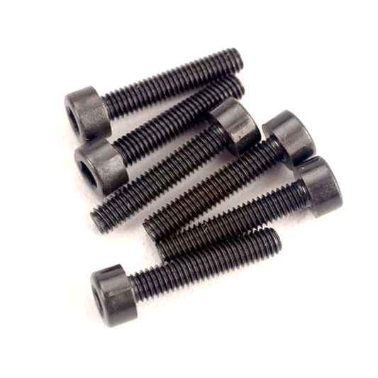 Screws, 3x15mm Cap-Head Machine (Hex Drive) (6): 2586