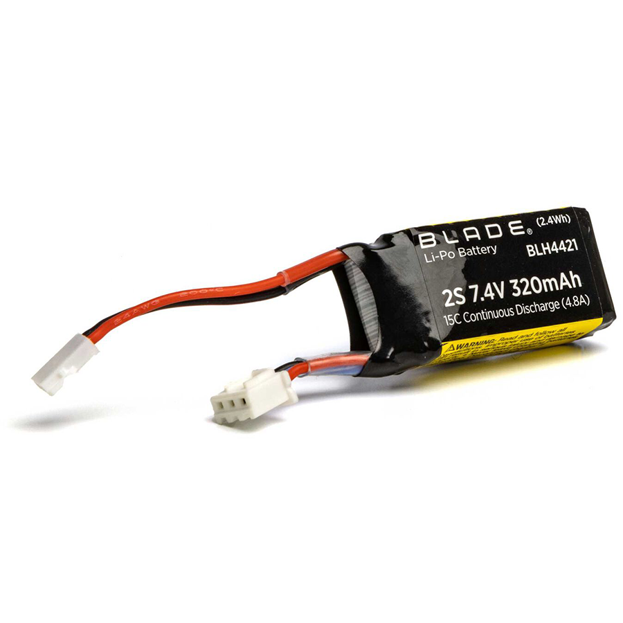 2 Cell 320mAh LiPo: 150 FX