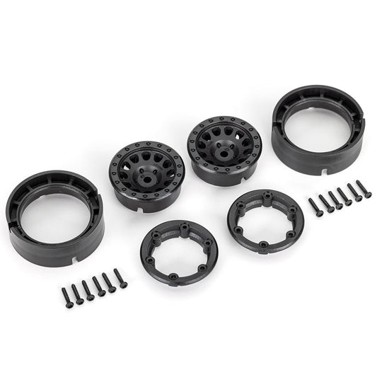 Wheels, 1.0", Method Race Wheels® 105 Beadlock, Black (2)